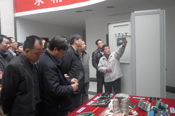 Leaders and experts attending the national intelligent and electrified metallurgy engineering technology exchange meeting come to the company for inspection and guidance