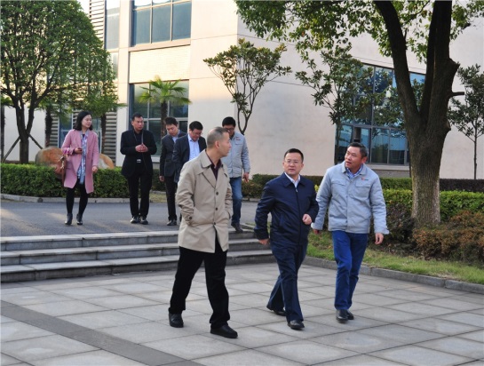 Municipal Standing Committee, municipal United Front Work Department Minister Yang Guiping visits the company to guide the work