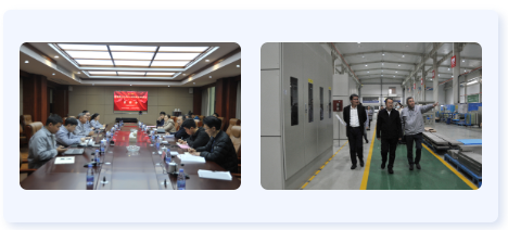 The Secretary of the Party Group of the Municipal Committee of the CPPCC, Nie Fanghong, and other leaders visited the company to conduct research and guide work