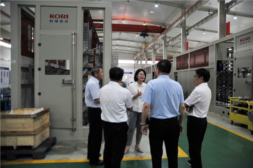 Member of the Standing Committee of the Municipal Party Committee, Wang Tingkai, visited the company to inspect and guide the work